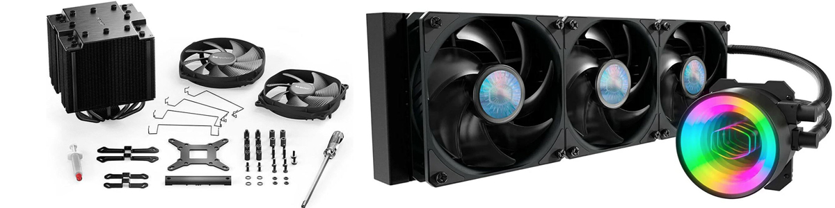 Water Pump Coolers vs Air Heatsinks