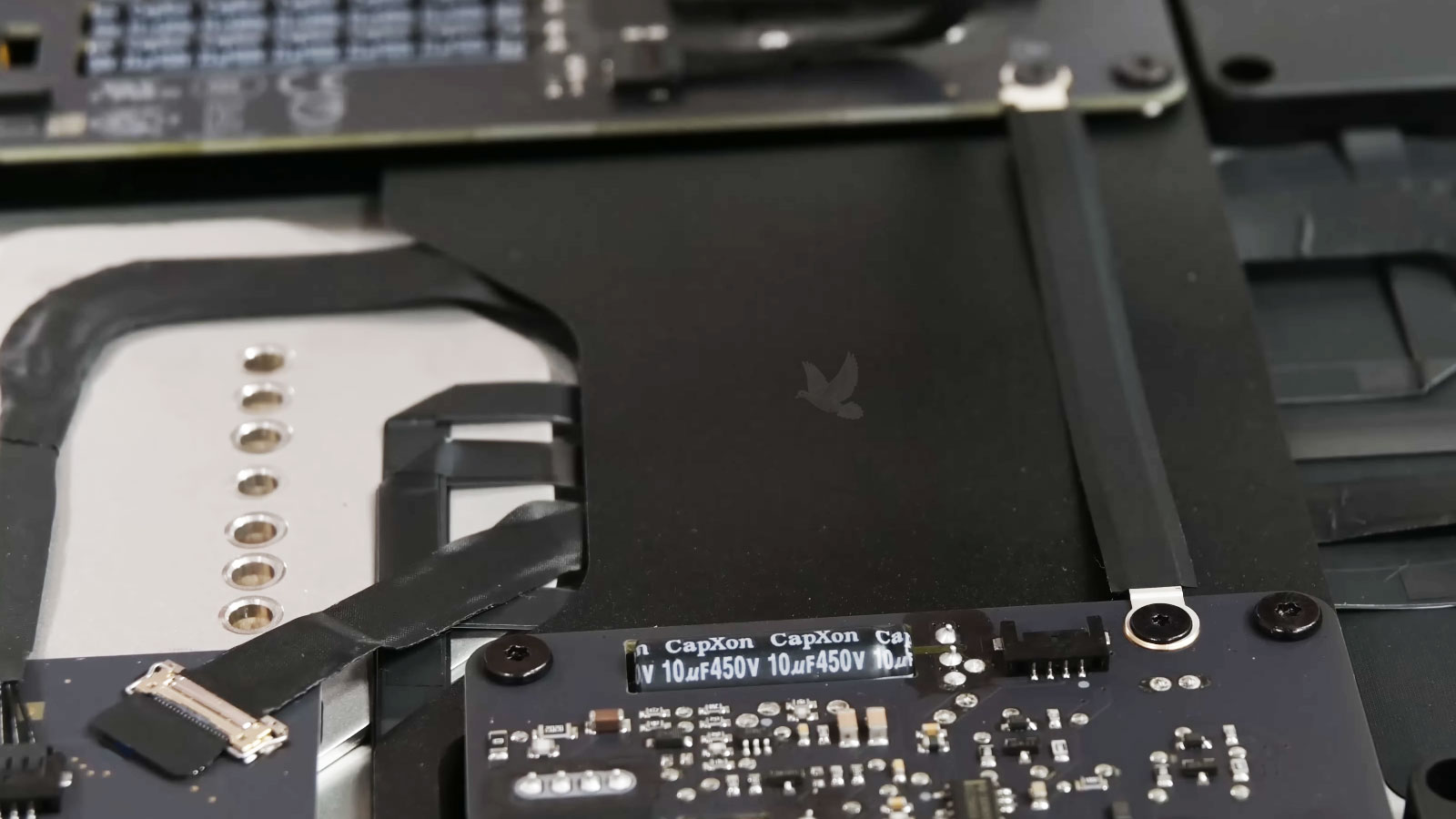 iMac-Internal-Hardware-Service-and-Repair iMac opened for service with its internal hardware and electronic components exposed