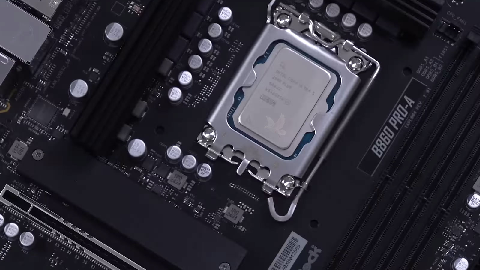 Gaming PC repair in progress identifying a partially failing Intel CPU that crashes under heavy gaming loads