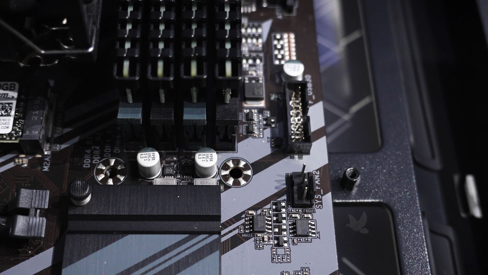 PC-Cooling-System-Fan-Connector-Circuit-Failure Damaged System Fan 2 connector causing a PC cooling failure and thermal problems