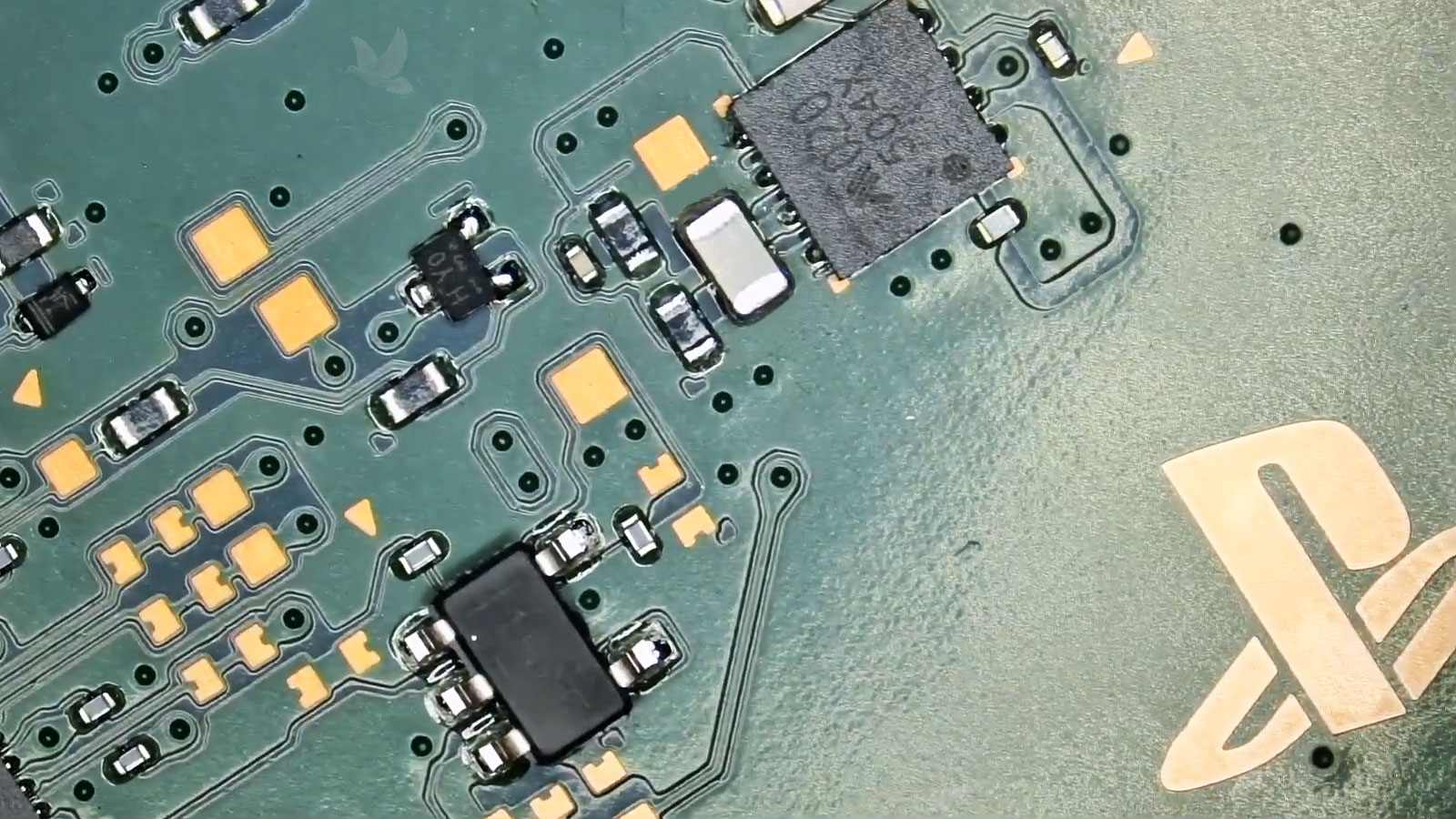 PS5-Shorted-IC-Chip-Diagnostic PS5 motherboard diagnostic identifying a shorted IC chip during game console troubleshooting
