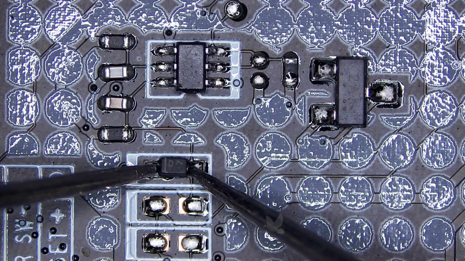 P7 marked diode testing shorted during circuit board diagnosis
